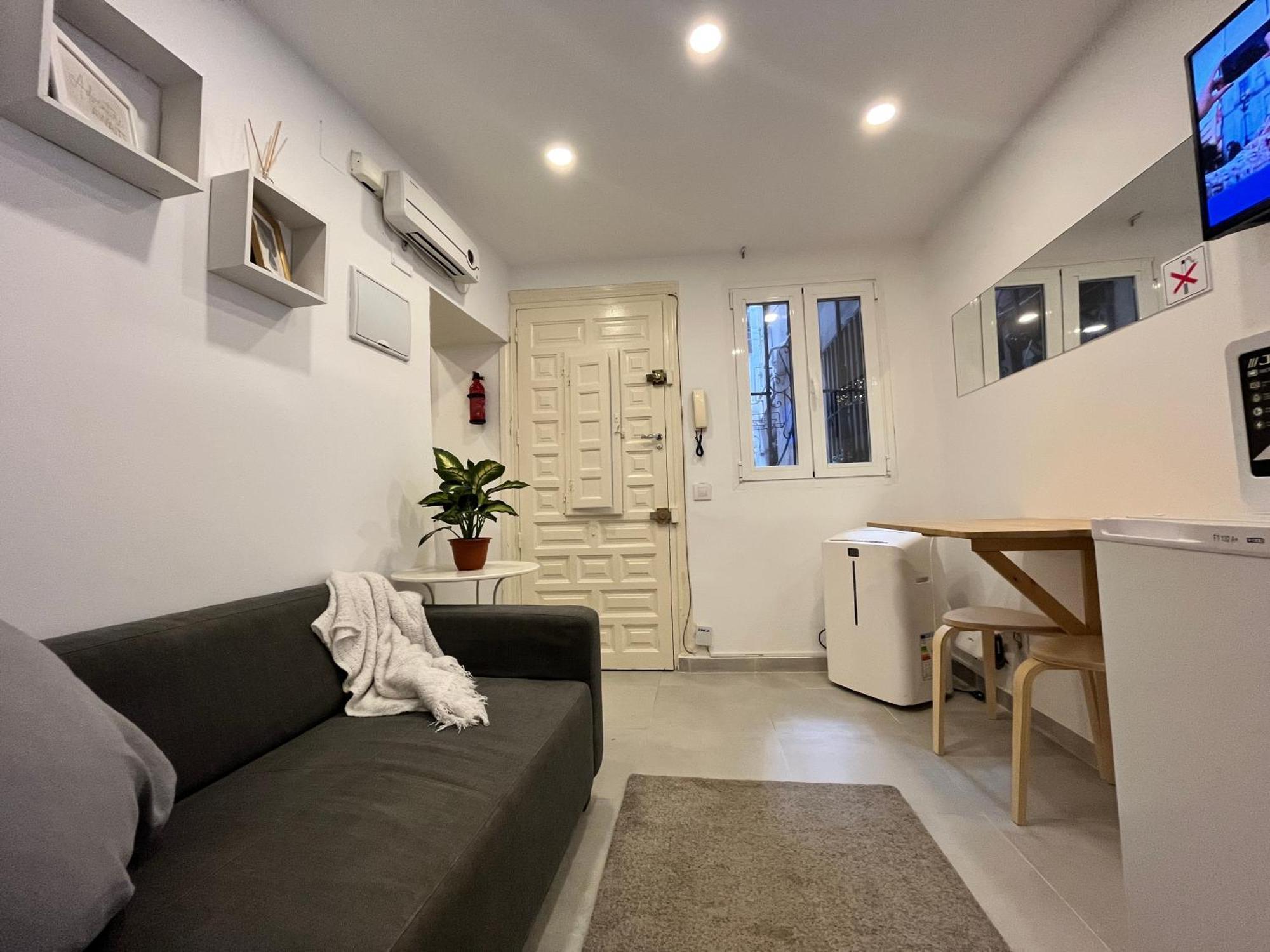 Acogedor Ile Madrid Baba Olivar Temporal Extérieur photo